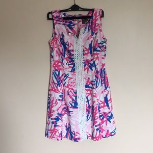 Beautiful Multi-colored Spring dress size 6
